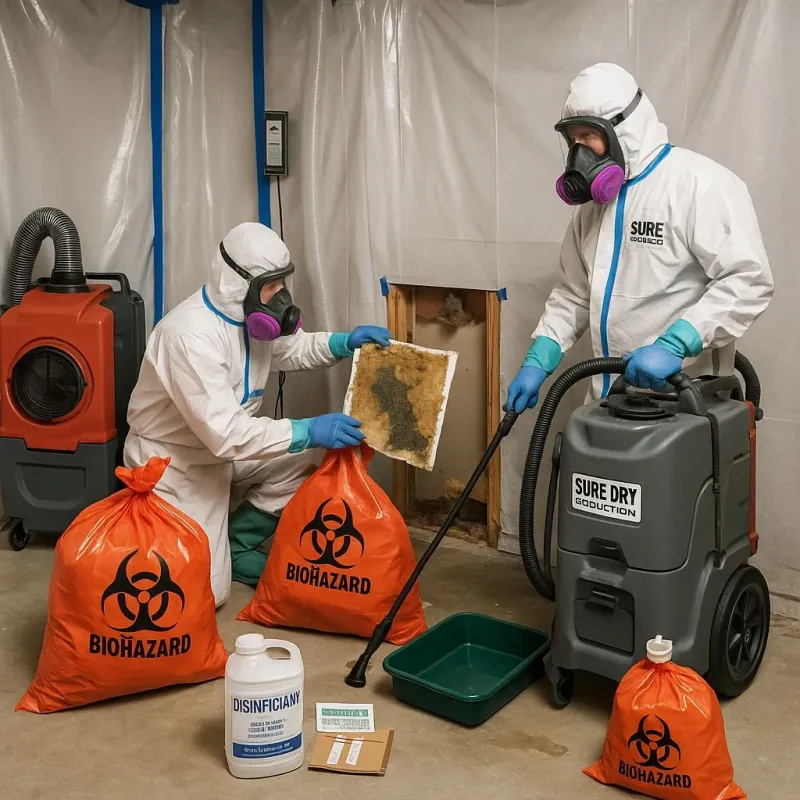 Contaminated Water Handling Protocols process in Fairland, MD