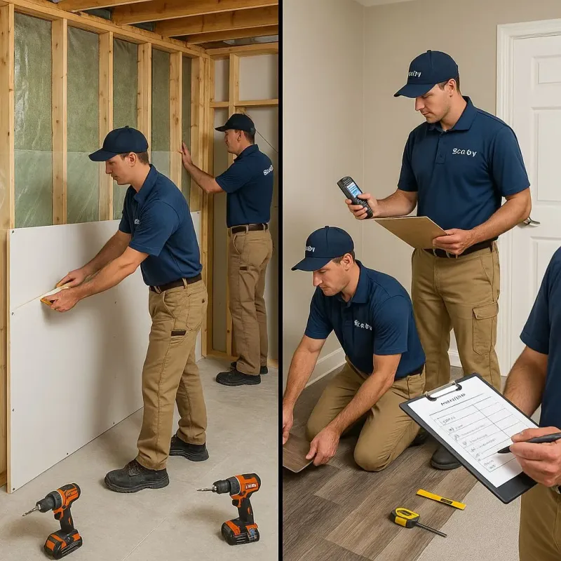 Repairs and Reconstruction process in Fairland, MD