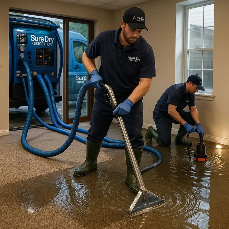 Water Extraction and Removal process in Fairland, MD